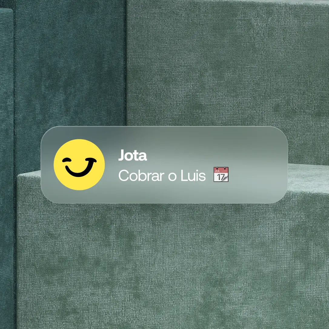 O cliente não pagou? O Jota te lembra