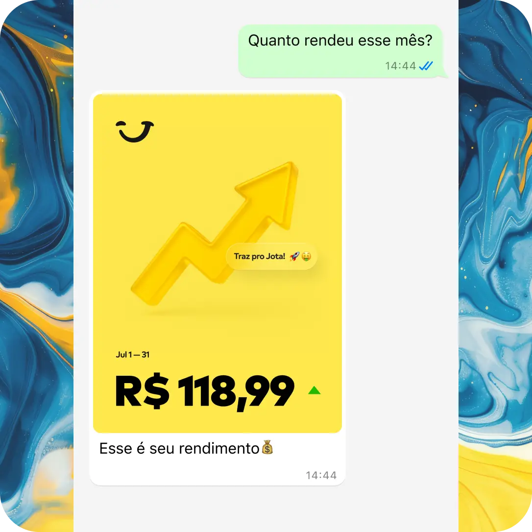 Receba Pix e veja seu dinheiro render 100% do CDI automaticamente