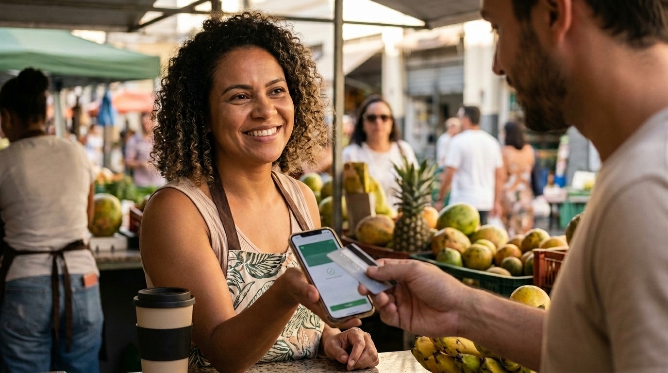 Melhores taxas maquininha celular: lista Tap On Phone 2026