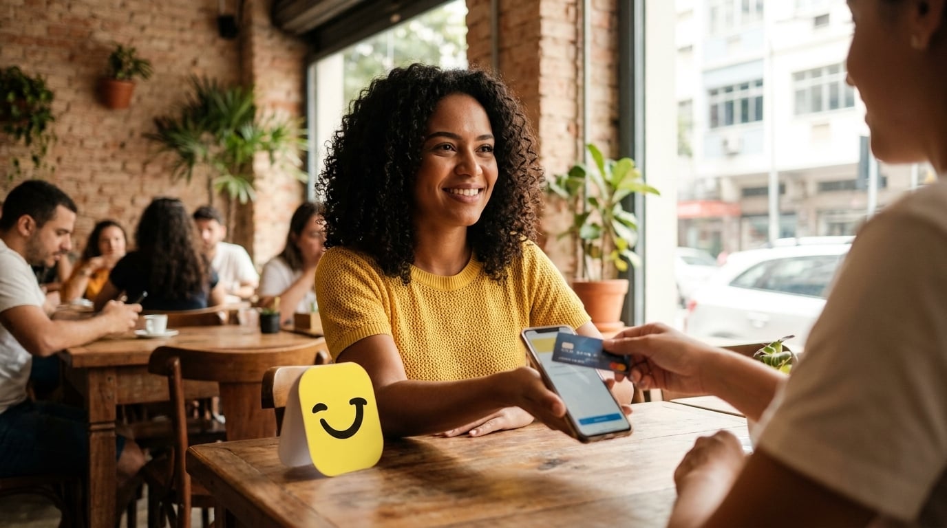 POS virtual com Open Finance: celular que vira maquininha