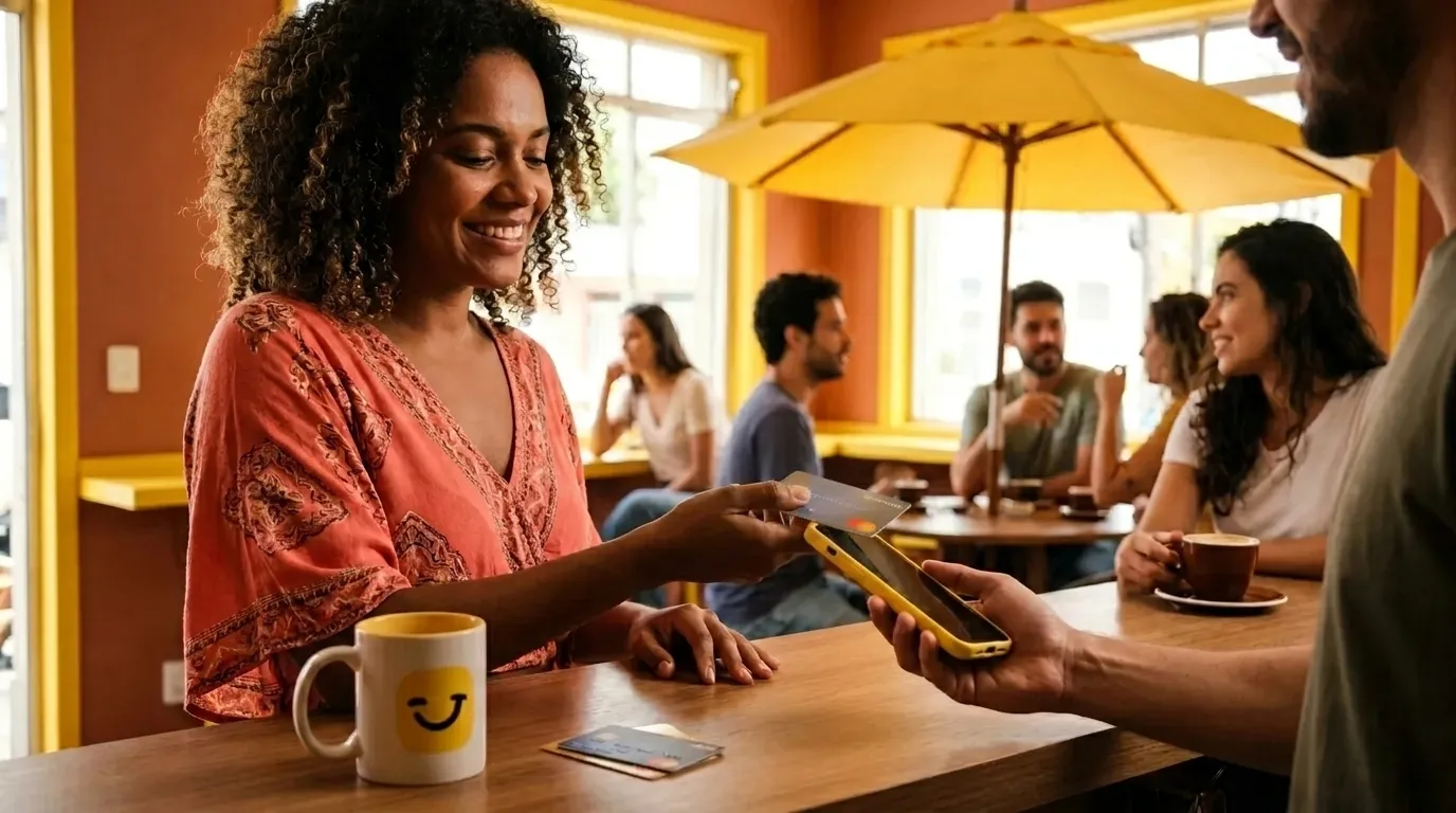 Tap to Pay com gestão de vendas integrada