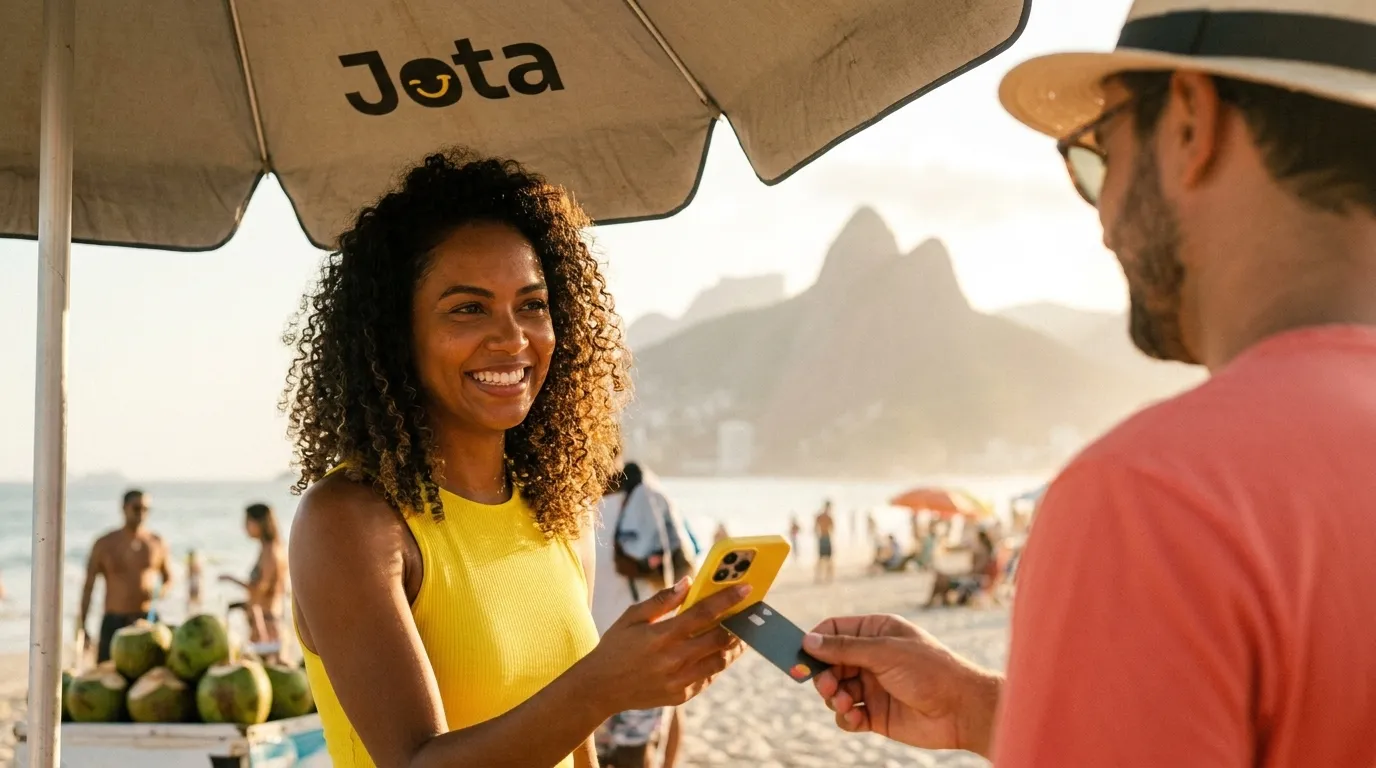Melhor app para vendedor ambulante receber por NFC em 2026