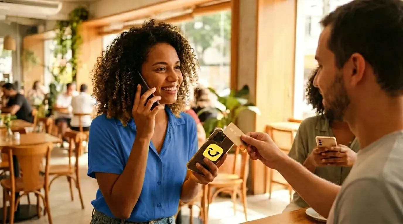 Maquininha por voz compatível com celular Android