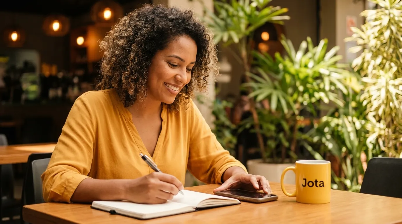 Regularidade no acompanhamento financeiro com o Jota