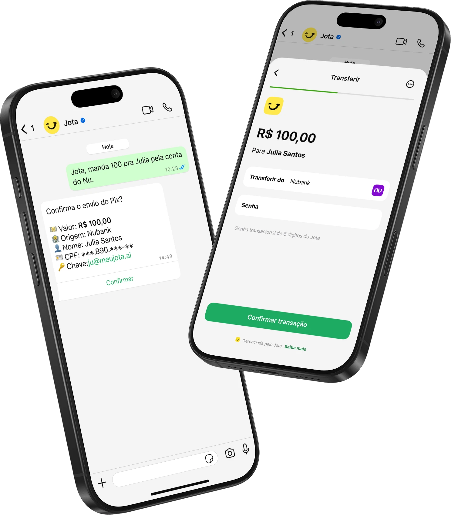 Jota - Seu assistente financeiro e pessoal com IA no WhatsApp