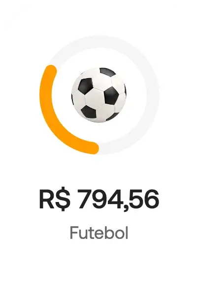 Futebol: R$ 794,56