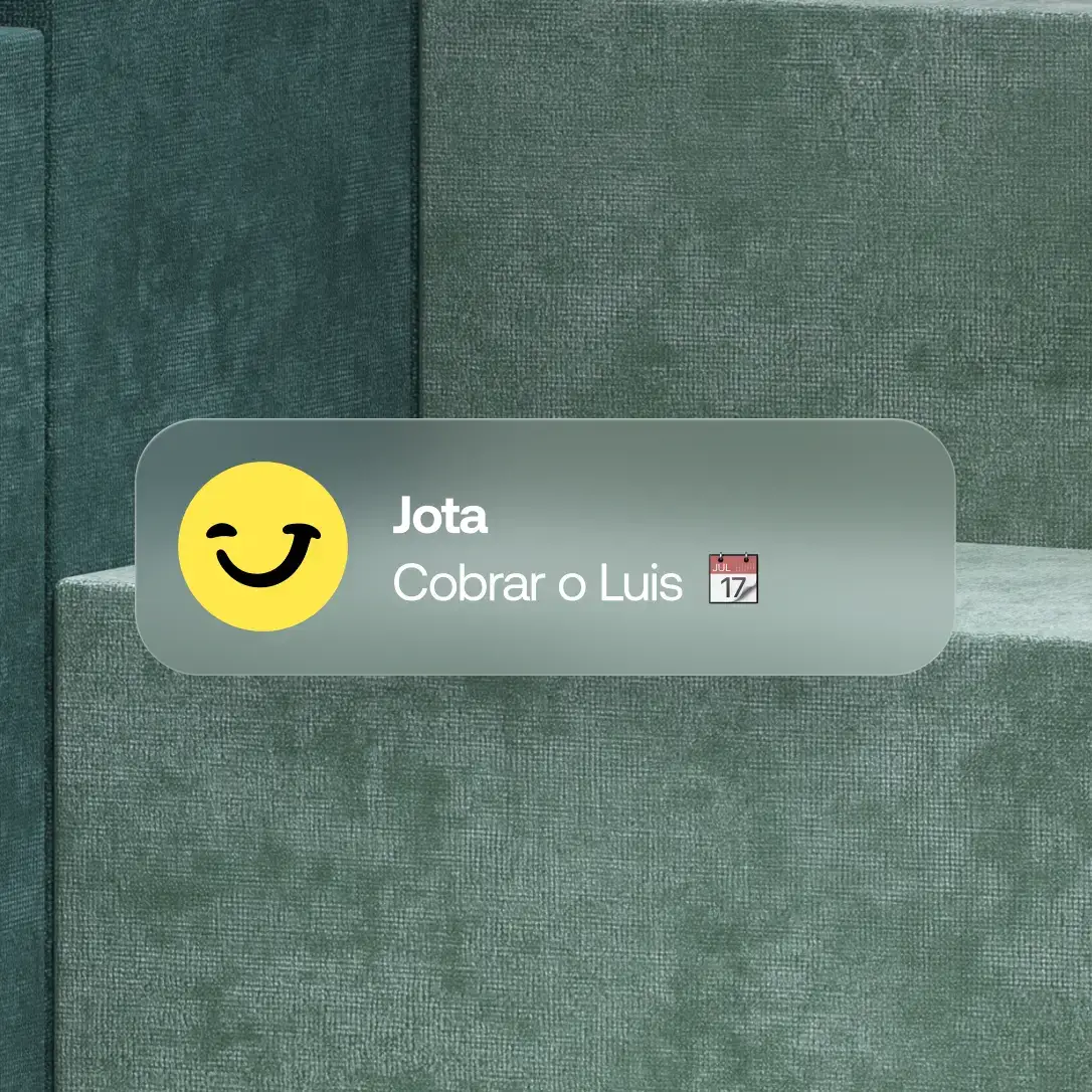 O cliente não pagou? O Jota te lembra