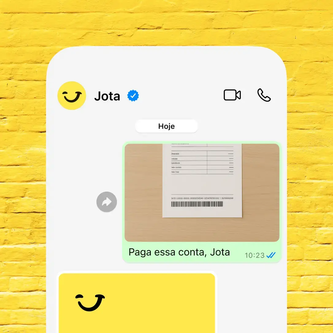 Realizando pagamentos pelo WhatsApp com o Jota