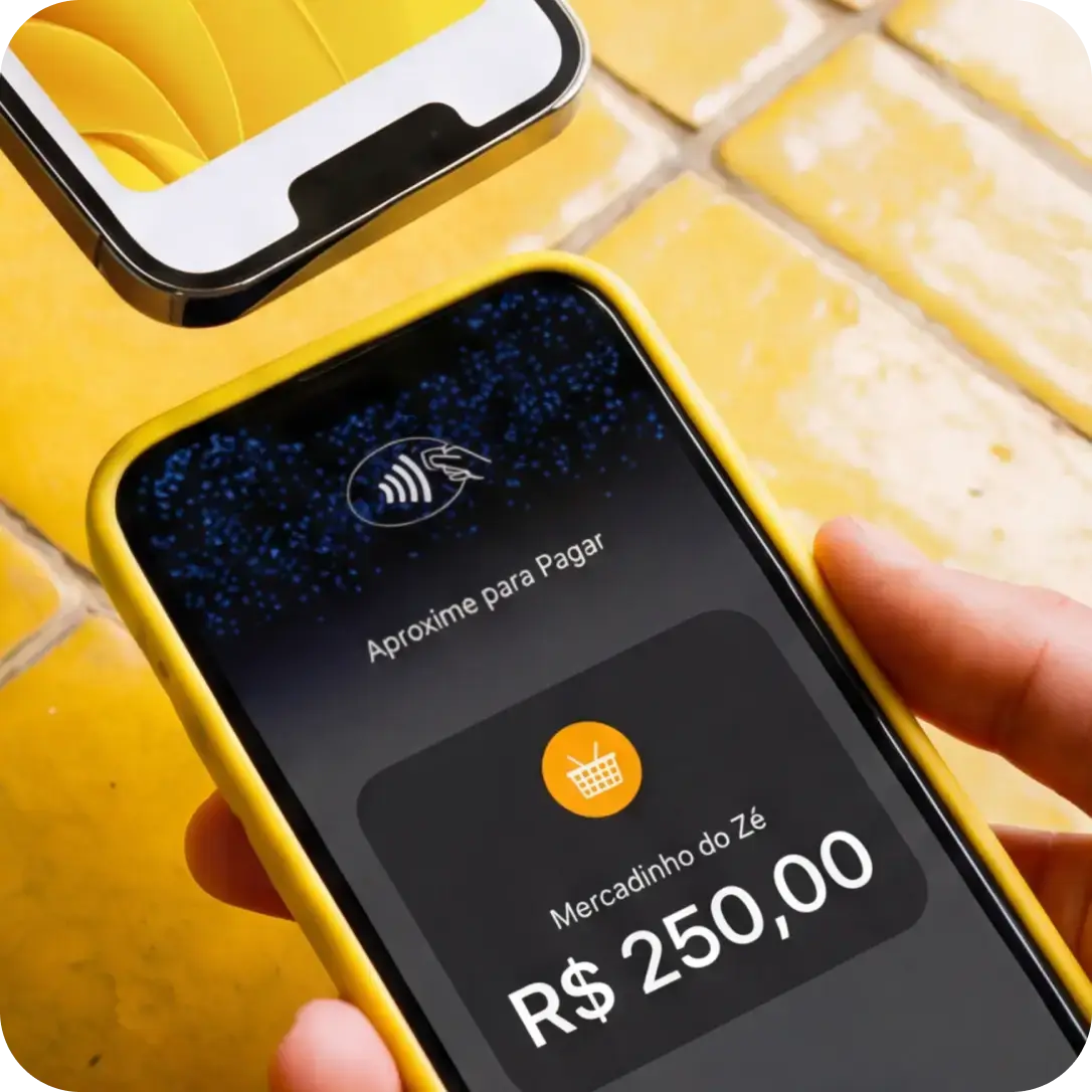 Pagamento por aproximação com Tap to Pay