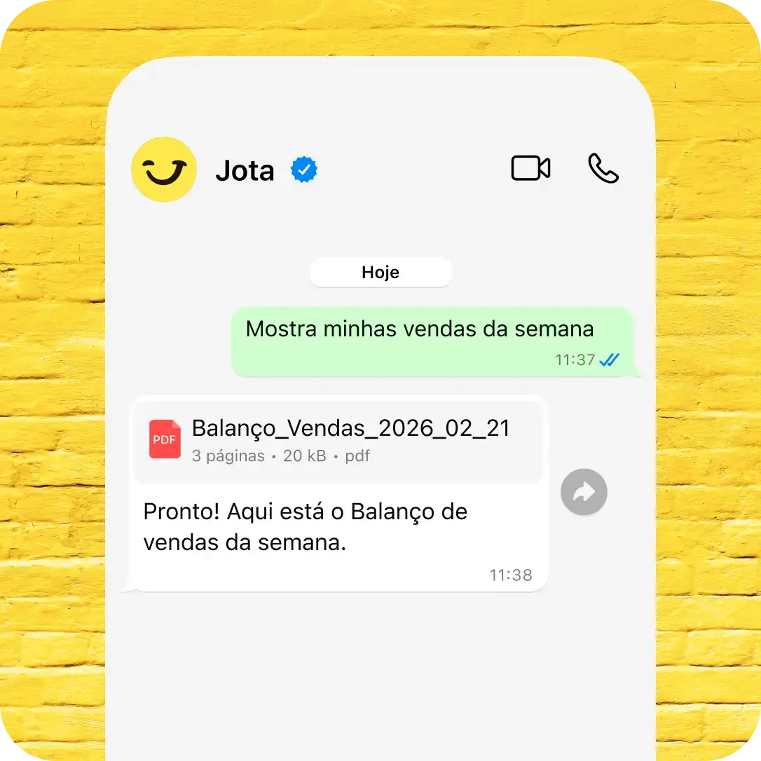 Controle de vendas pelo WhatsApp com Tap to Pay