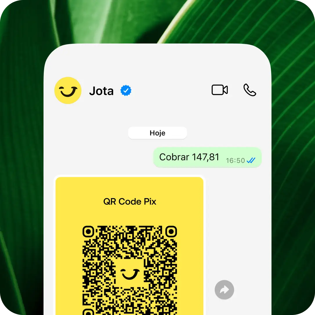 Gere QR Code de depósito para receber Pix no WhatsApp