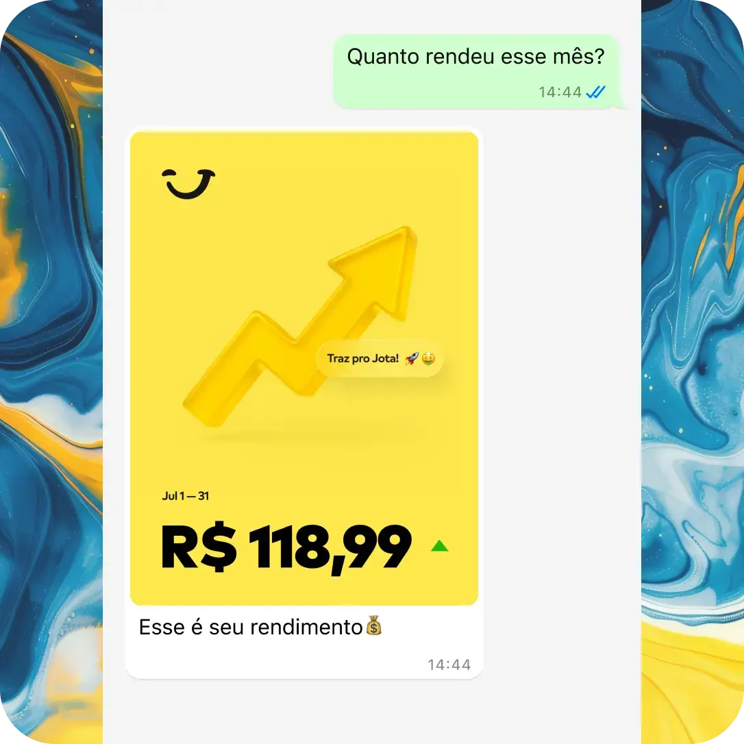 Receba Pix e veja seu dinheiro render 100% do CDI automaticamente